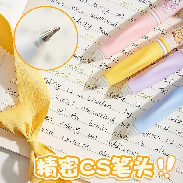Cheese Bear Erasable Gel Pen Set