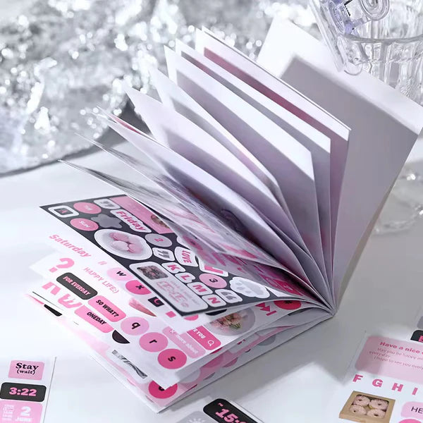 Collage Freedom Deco Sticker Book