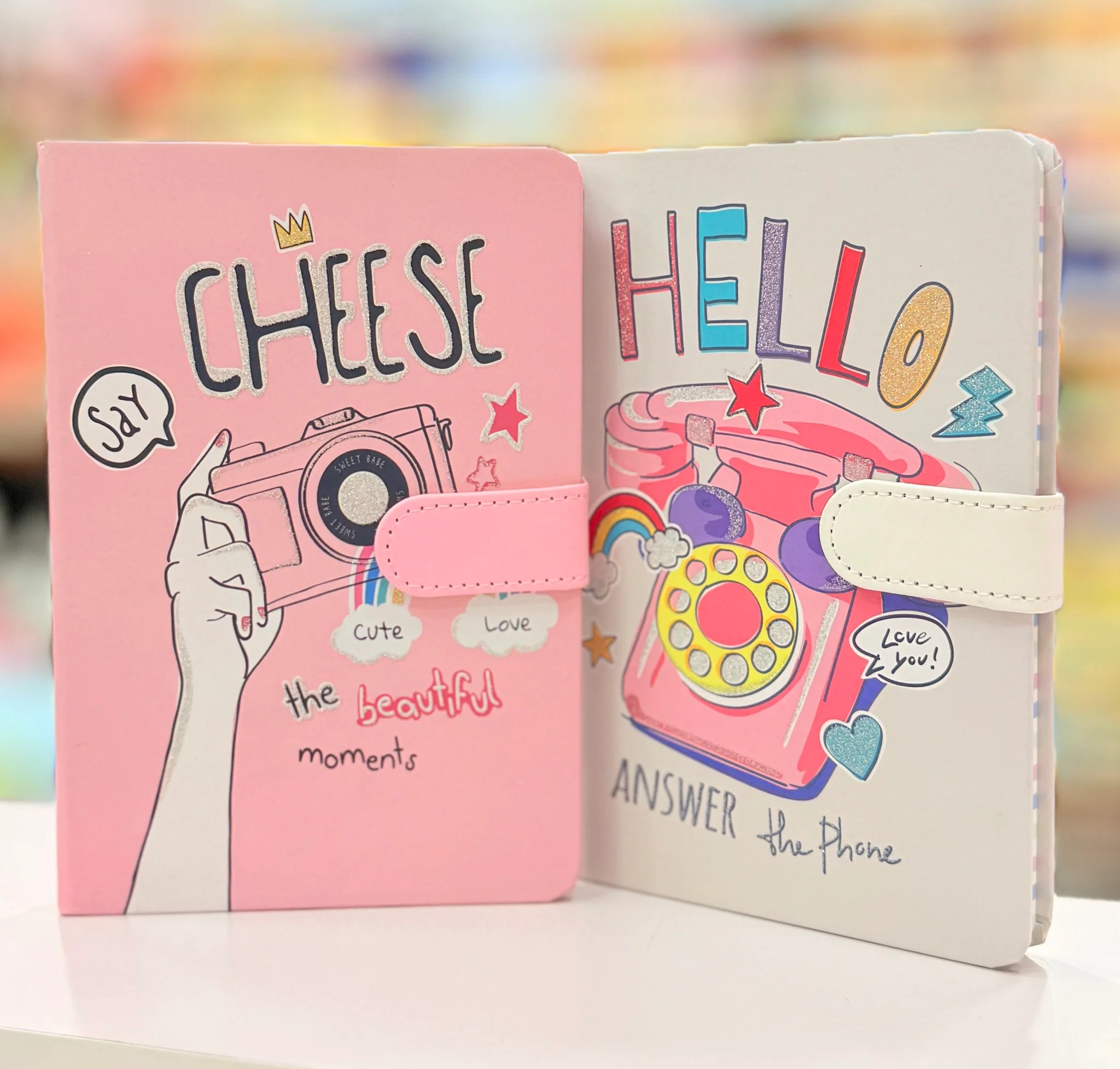 Say Cheese Diary With Magnetic Flap