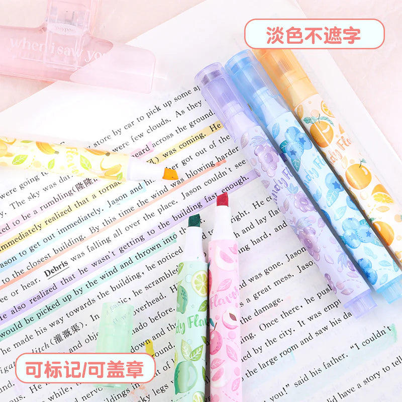 Candy Flavor Highlighter (Set Of 6)
