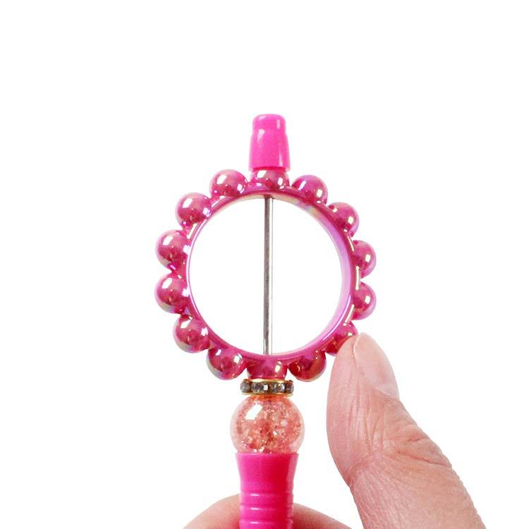 Circle Beads Design Ball Pen