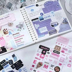 Collage Freedom Deco Sticker Book