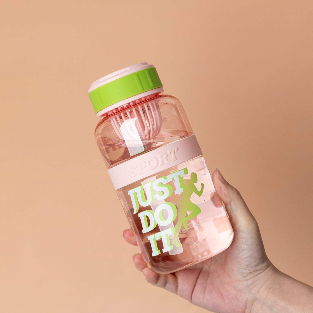 Cute Quoted Water Bottle (600 mL)