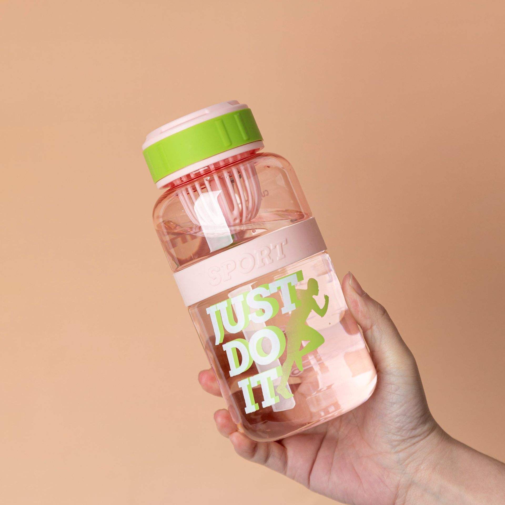 Cute Quoted Water Bottle (600 mL)