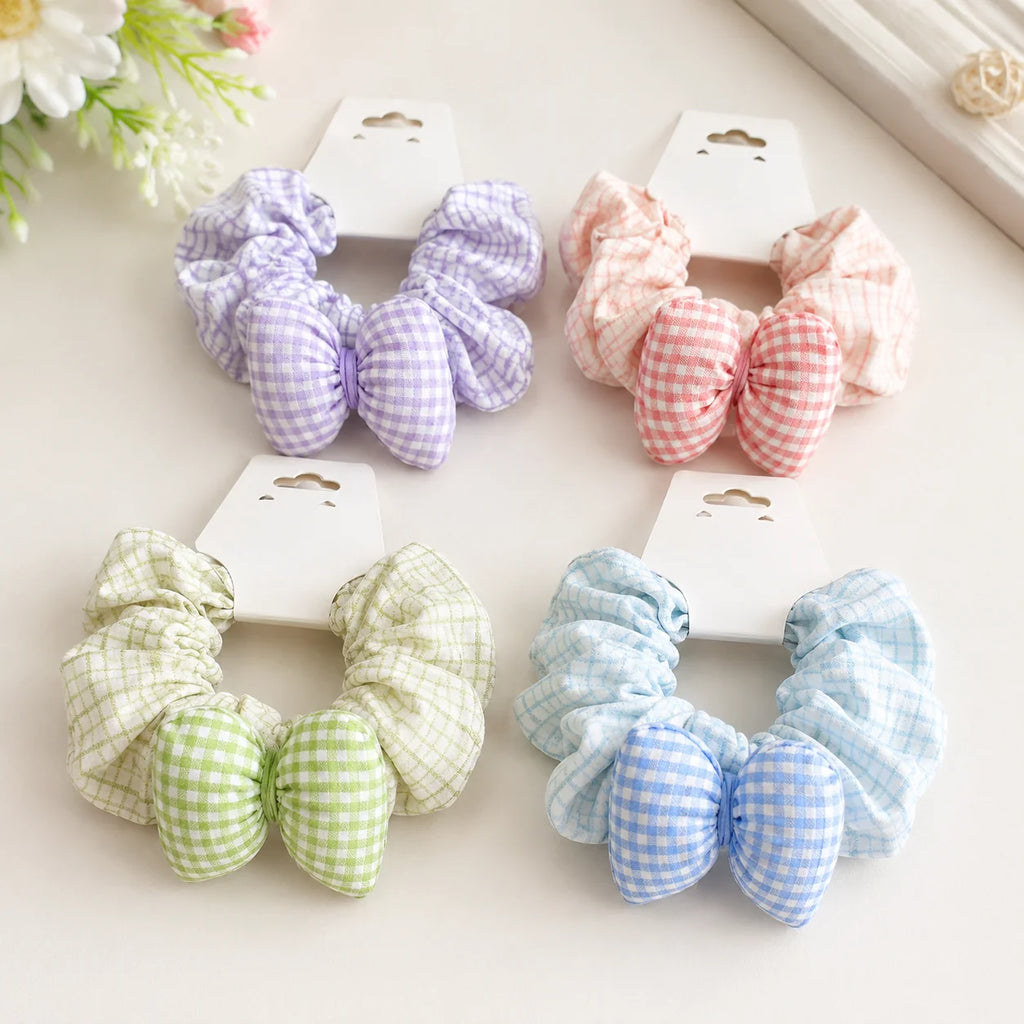 Puffy Bow Scrunchies