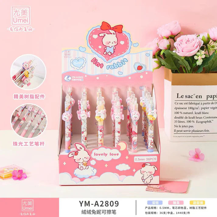 Lovely Rabbit Erasable Pen