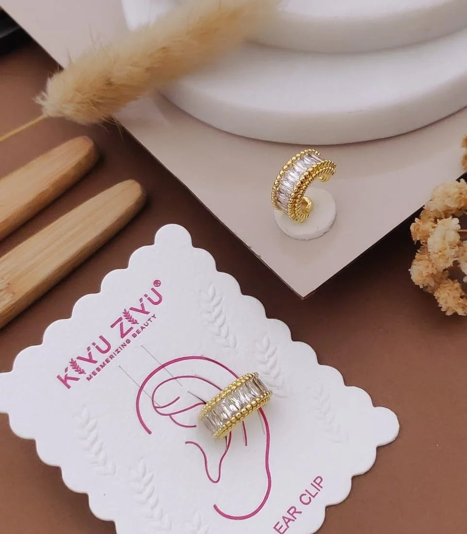 Earrings for No-Piercing Ears.