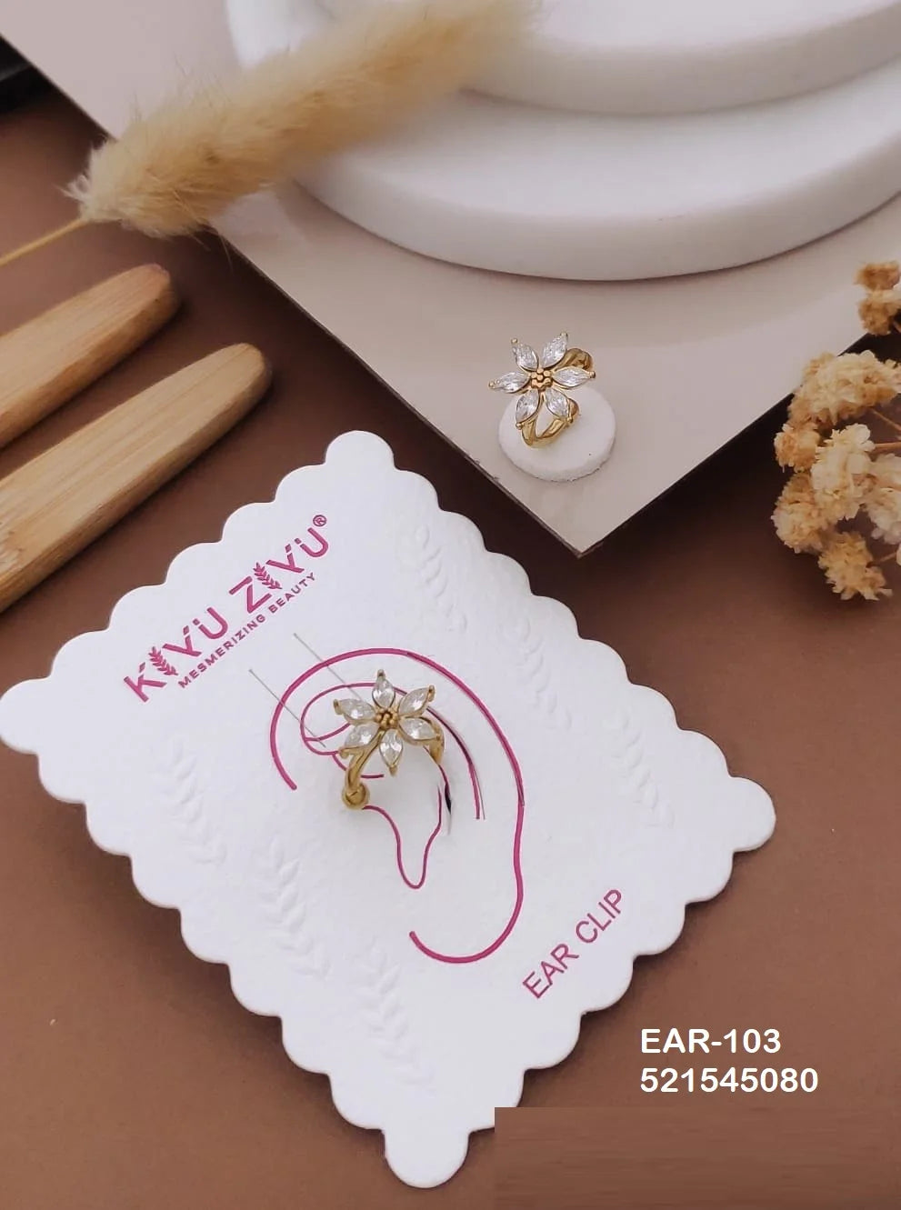 Earrings for No-Piercing Ears.