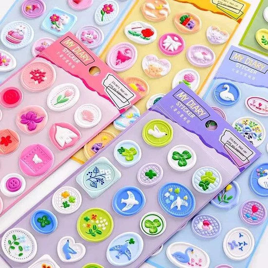 Wax Sealed Stickers