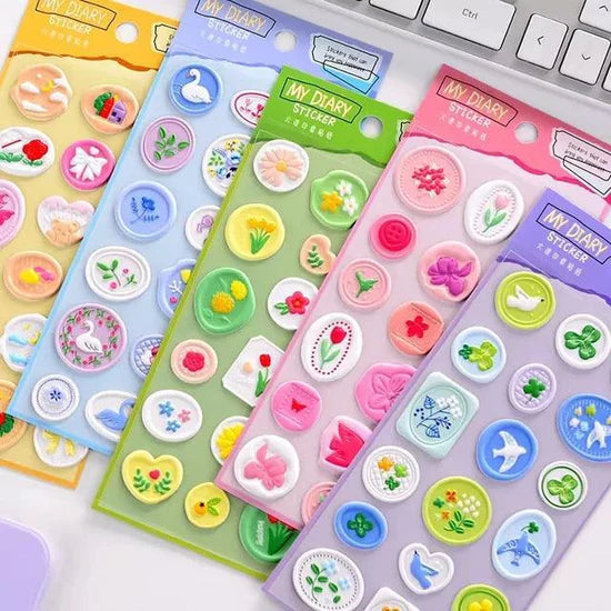 Wax Sealed Stickers