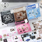 Collage Freedom Deco Sticker Book