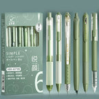 Kawaii Green Pen & Highlighter Duo