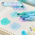 Dual Tip Glitter Highlighter (Set Of 6)
