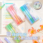 Dual Tip Glitter Highlighter (Set Of 6)