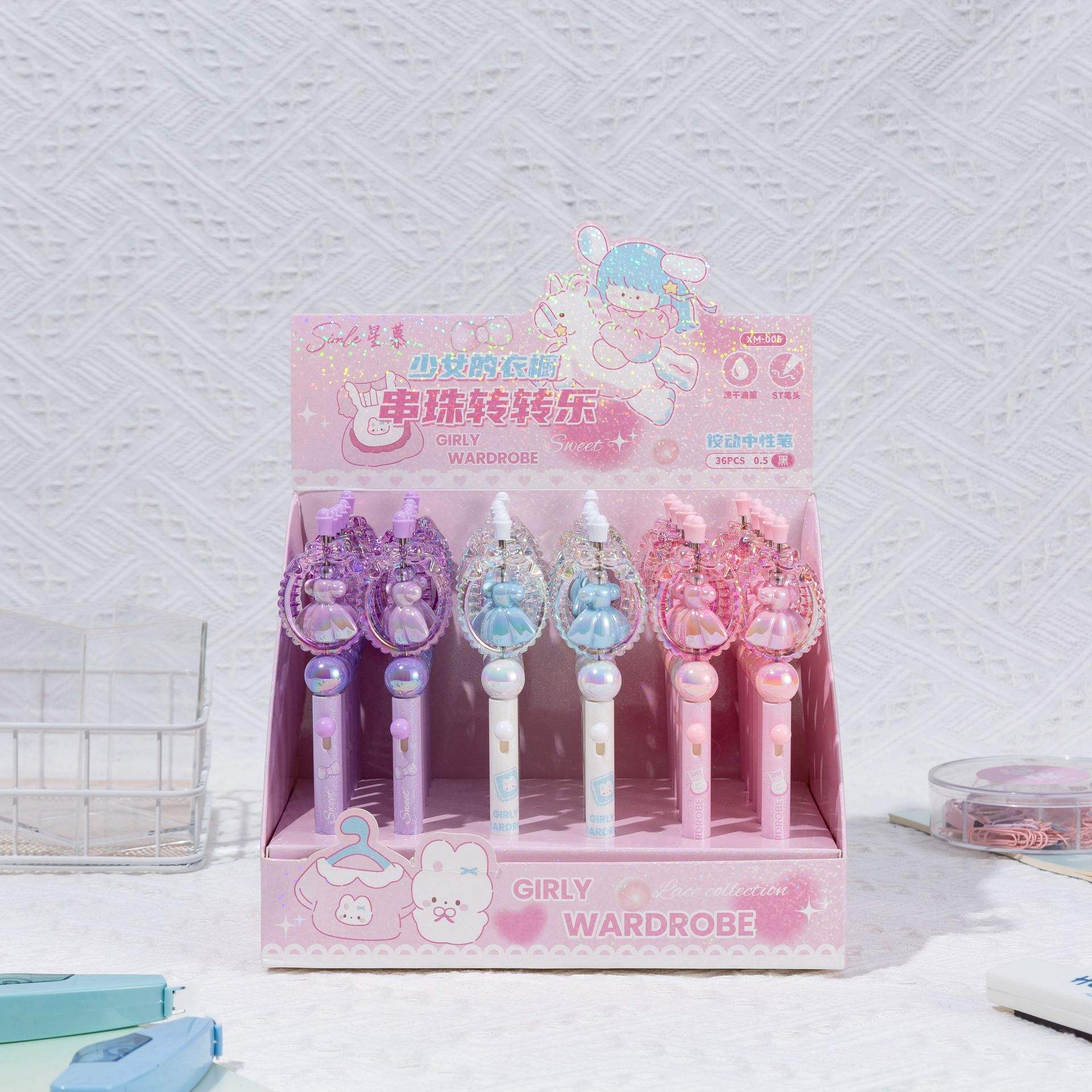 Crystal Girl Uniform Gel Pen
