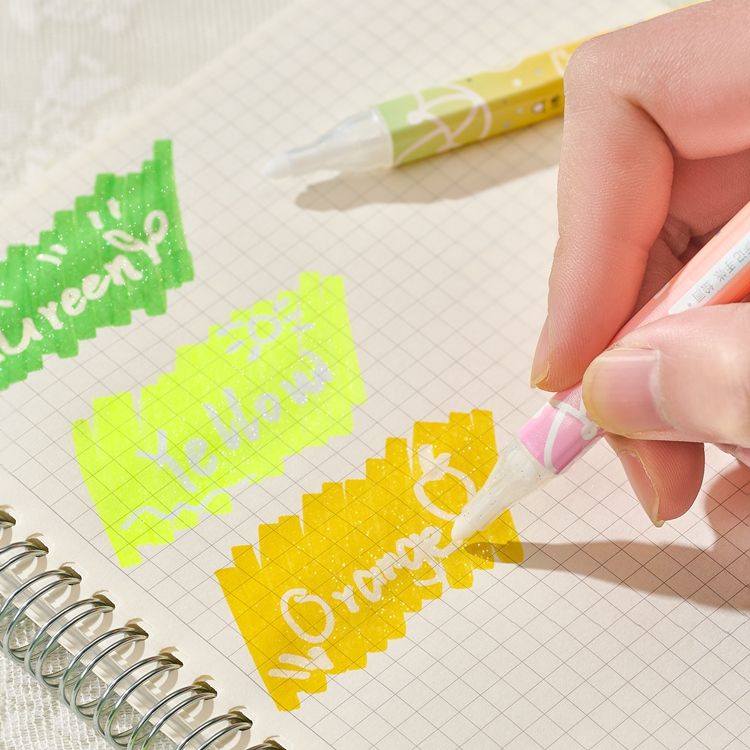 Kawaii Glitter Highlighter (Set Of 6)