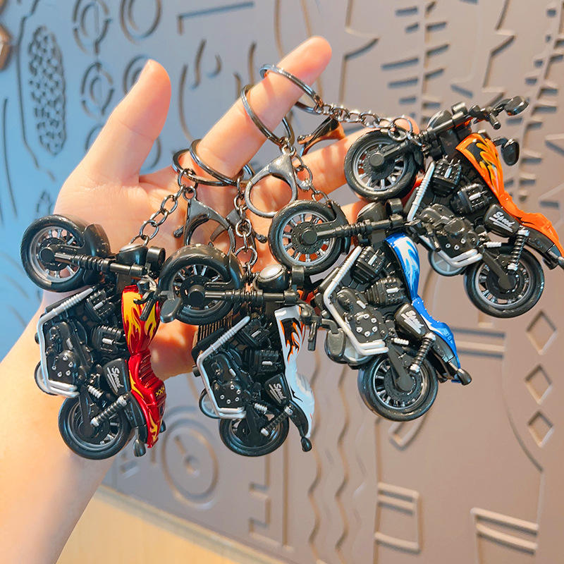 Movable Bike Keychain
