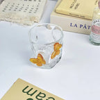 Butterfly Charm Glass