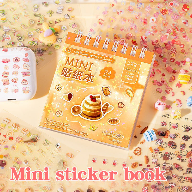 Cartoon Mini Sticker Book ( SET OF 3 )