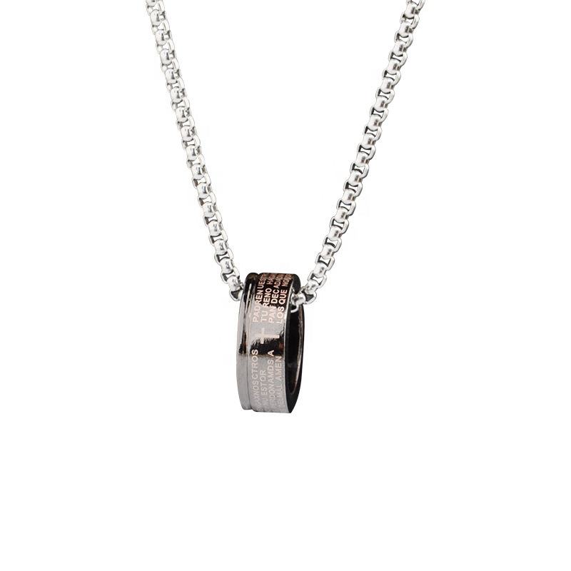Versatile Men Chain with a Ring