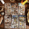Embossed Oil Painting Stickers