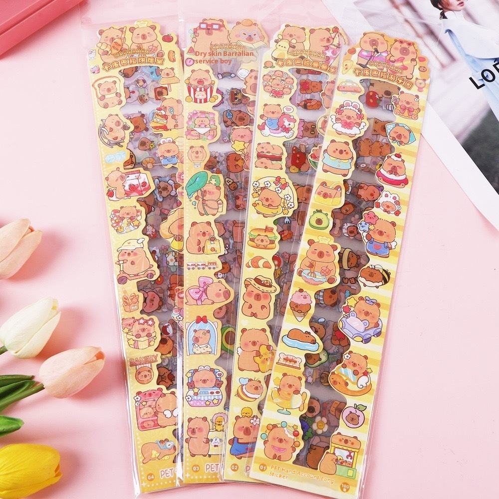 100 pc Long Stickers