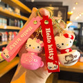 Hello Kitty in Cup Keychain
