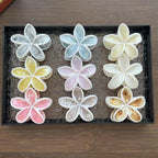 Korean flower claw clips