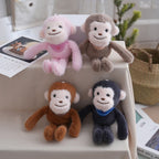 Monkey Soft Toy Keychain