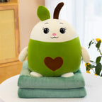 Cute Fruit Plushies With Blanket