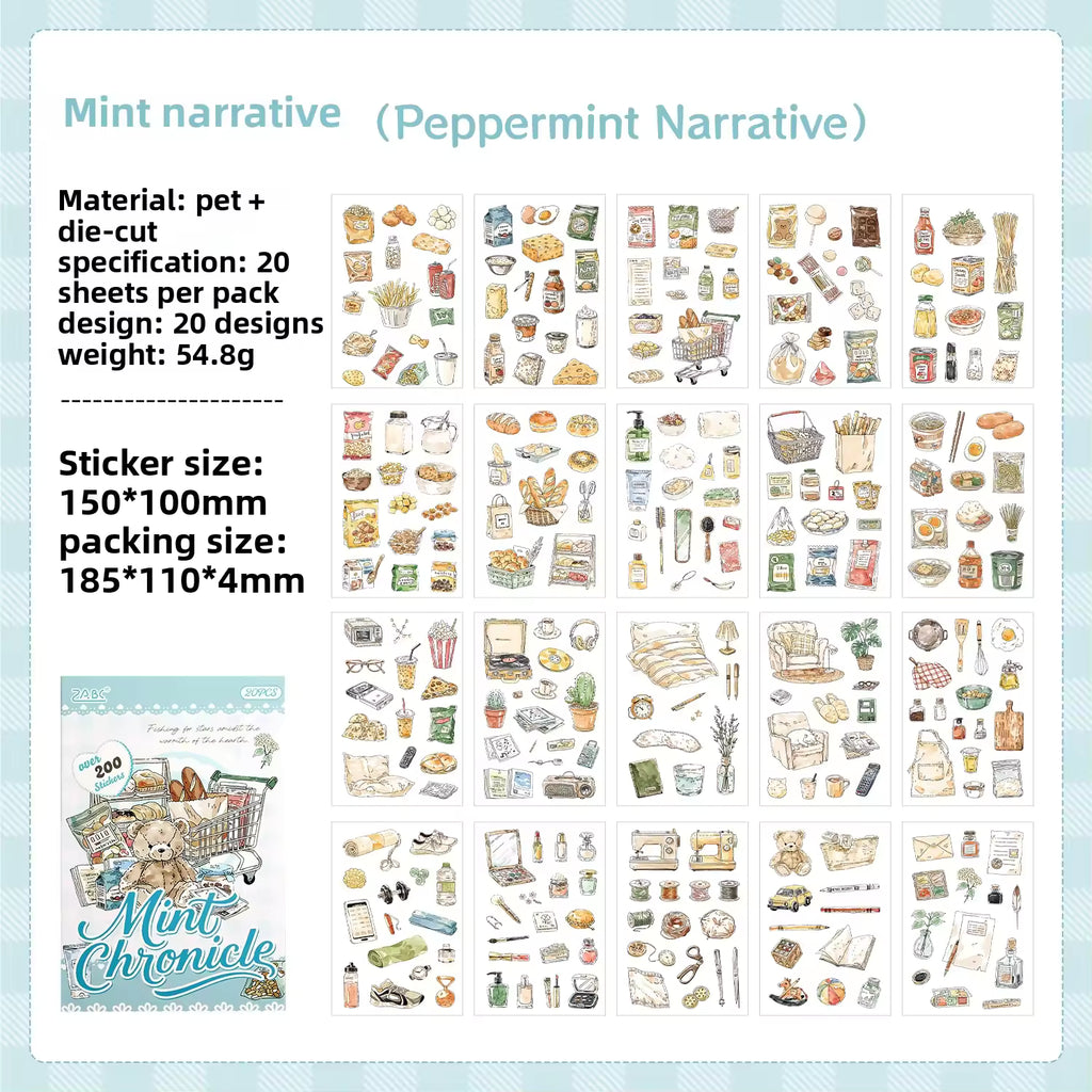 Cute Kawaii Sticker Book