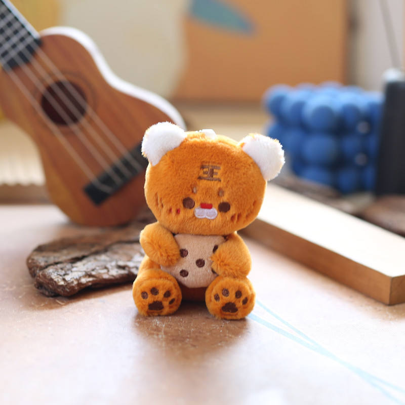 Teddy With Cookie Soft toy Keychain