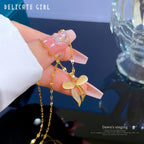 Opal Jade Bow Necklace for Women
