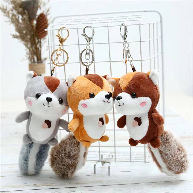 Squirrel Keychain