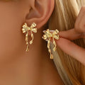 BIG BOW EARRING
