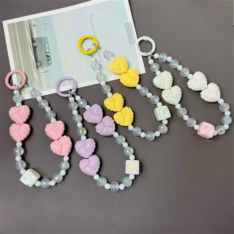Cute Heart Phone Charm
