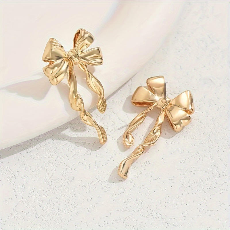 BIG BOW EARRING