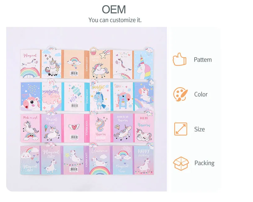 6 in 1 Cute Design Sticky Note