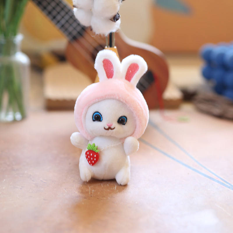cute plushie with bag