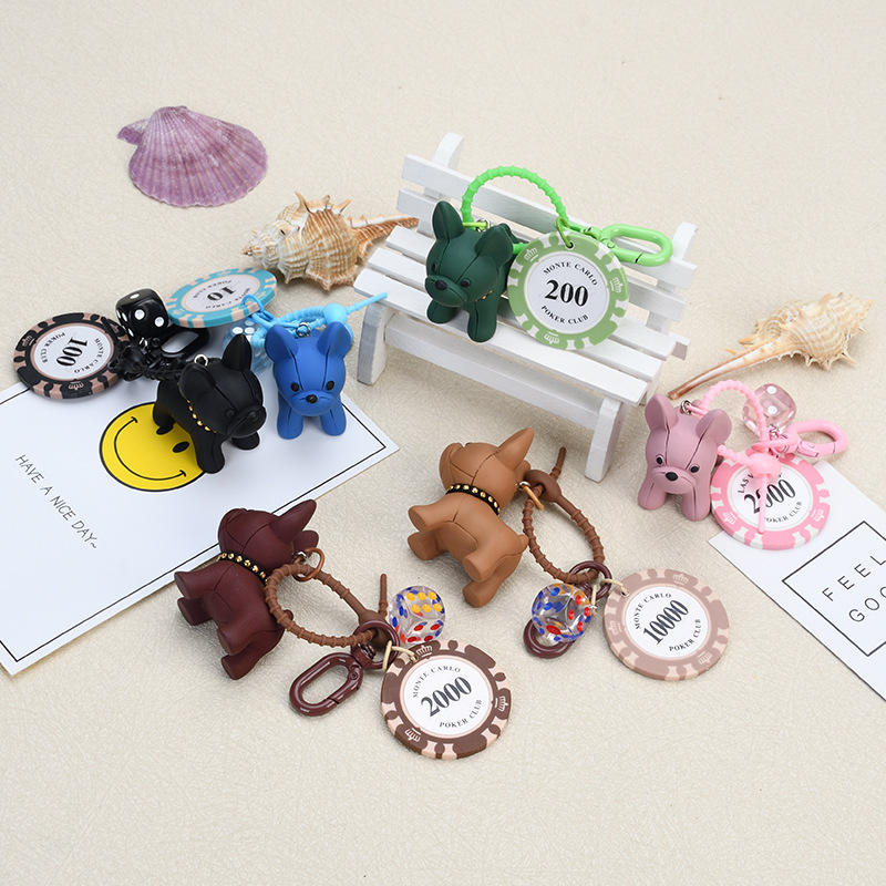 Cute Dog Bag Charm