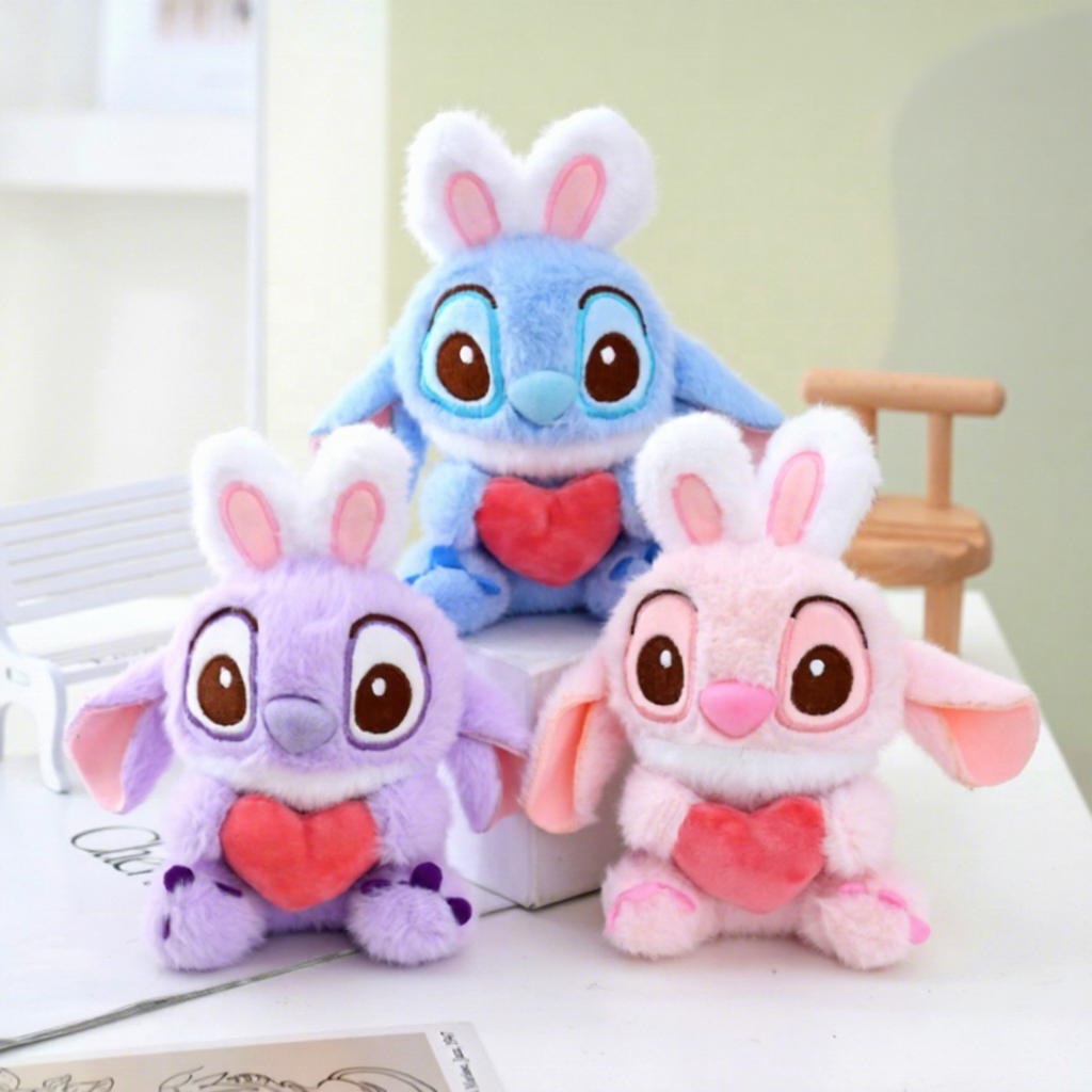 Lilo $ Stitch Plush Keychain