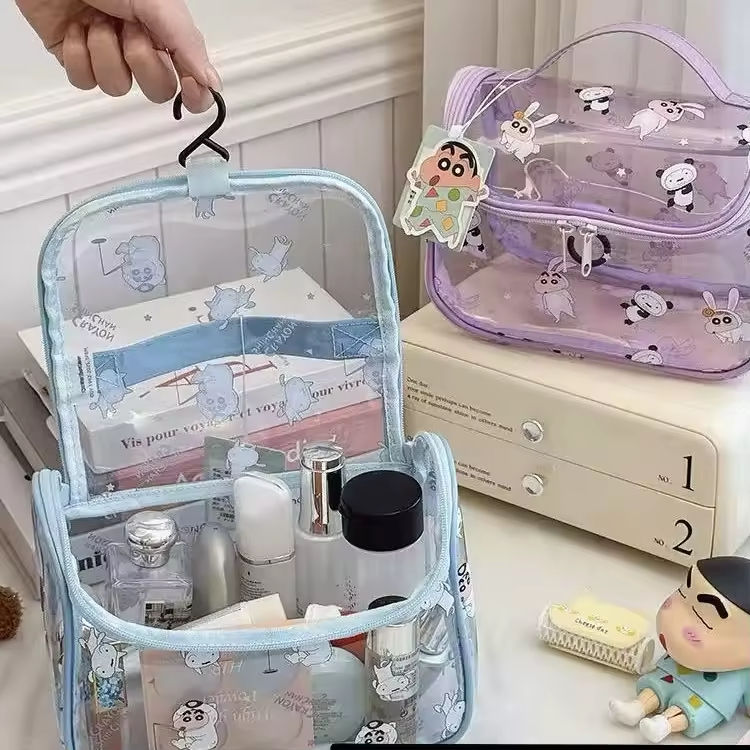 Cute Transparent Cosmetic Pouch