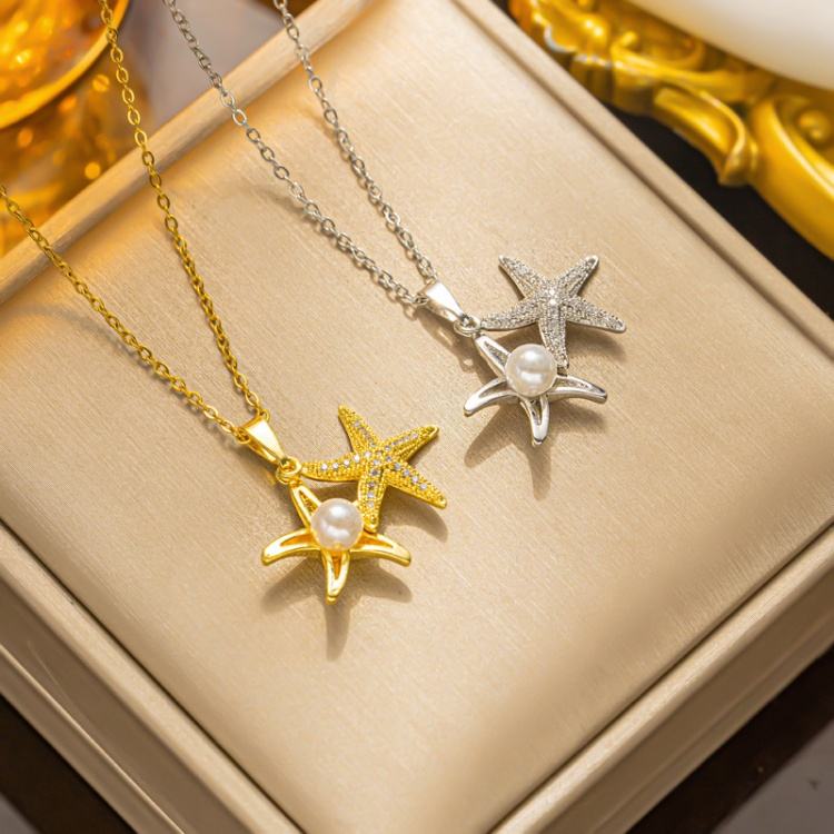 Oyster Pendant Necklace