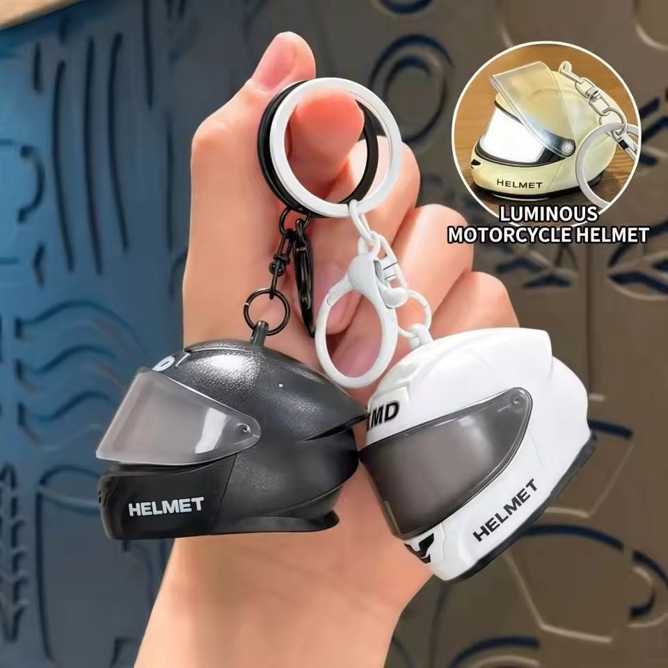 Helmet Keychain