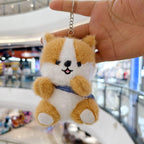 Cute Dog Soft Toy Keychain