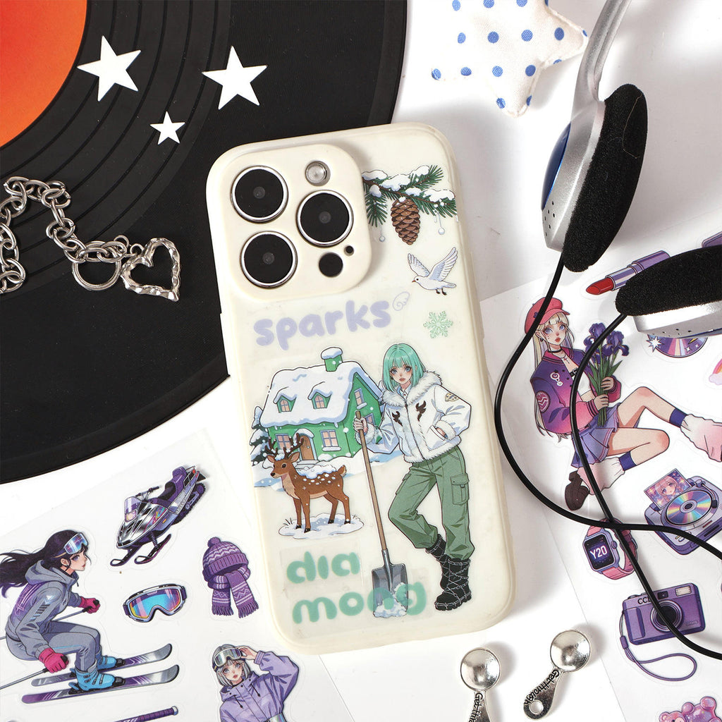 20 Pcs Cute Stickers Book