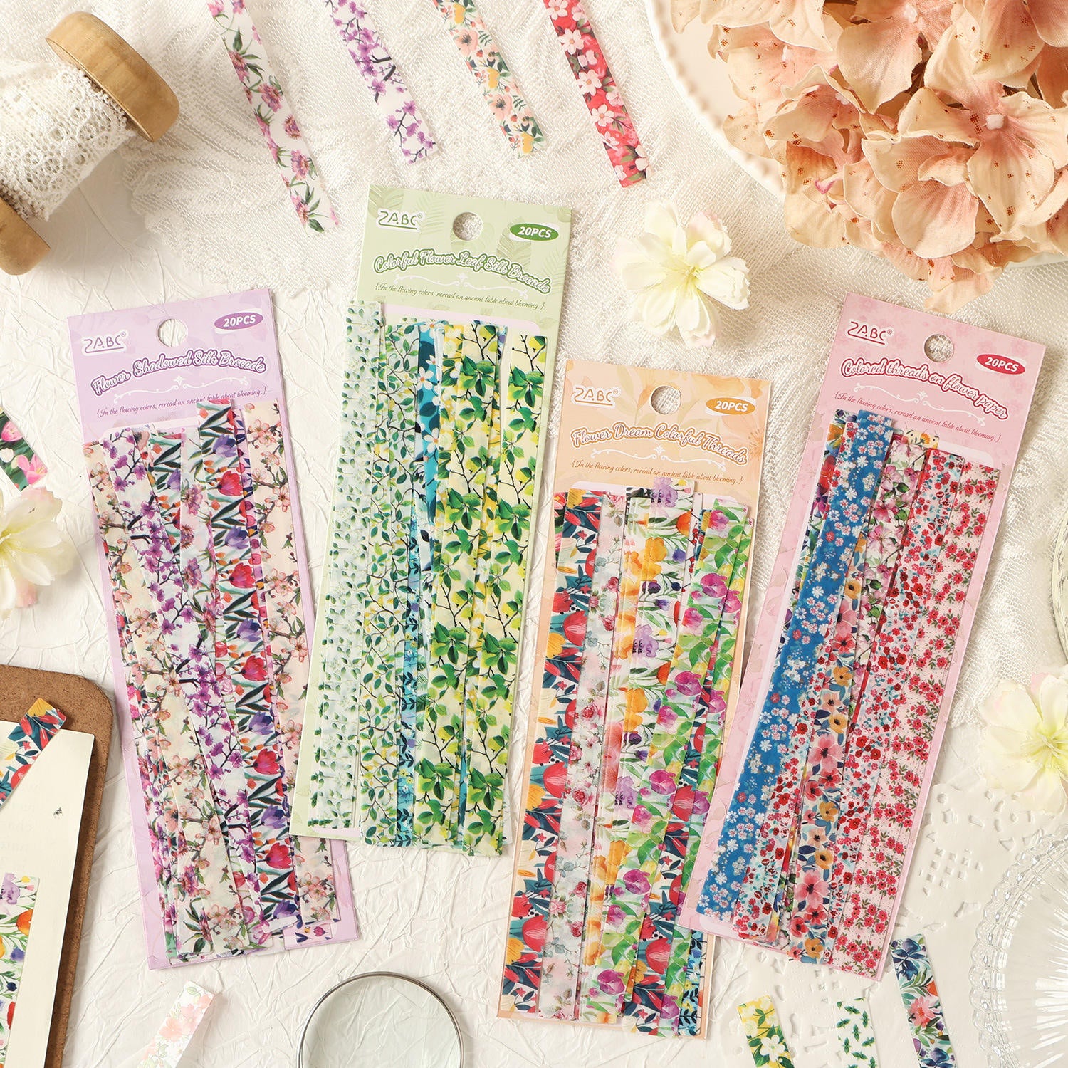 Colorful Flower Decorative Straps