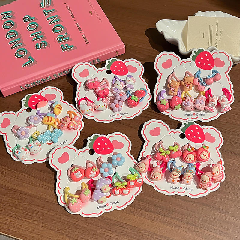 Kids Charms Scrunchies (Random)