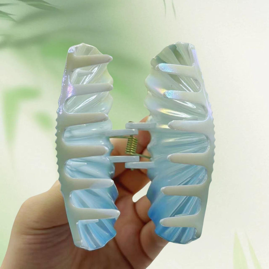 holographic shell small claw clips
