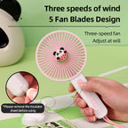 Cute Panda Fan